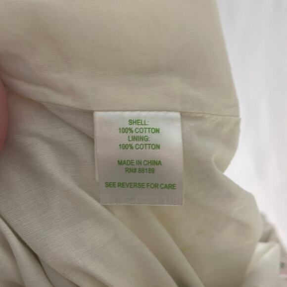 Lilly Pulitzer cotton strapless mini dress with daffodil floral print - Picture 8 of 8